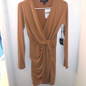 Knot front dress